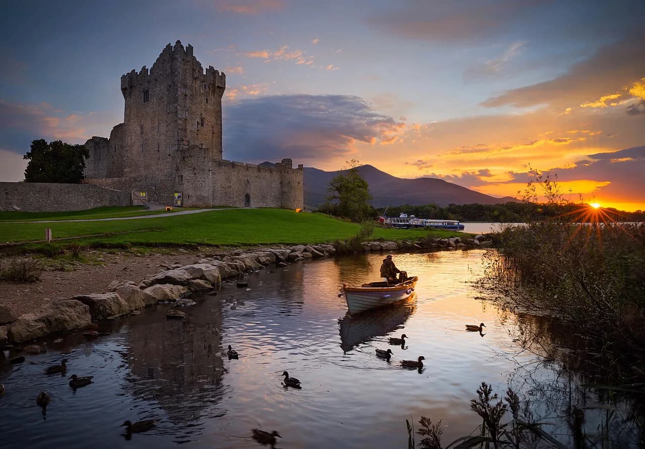 Castles in County Kerry: Ross, Listowel and Carrigafoyle