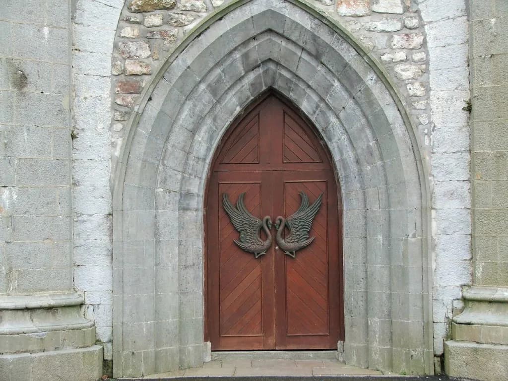 Drumcliffe Church, County Sligo: Yeats, Round Tower and High Cross