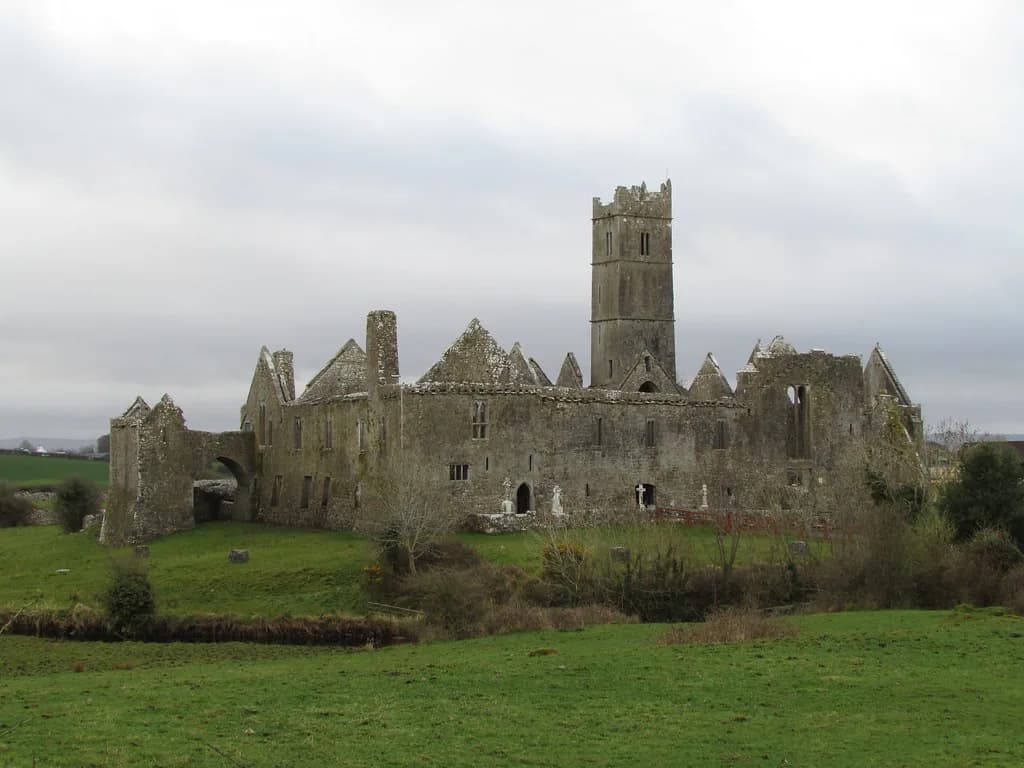 Quin Abbey: Franciscan Friary Guide, Cloisters and Tower