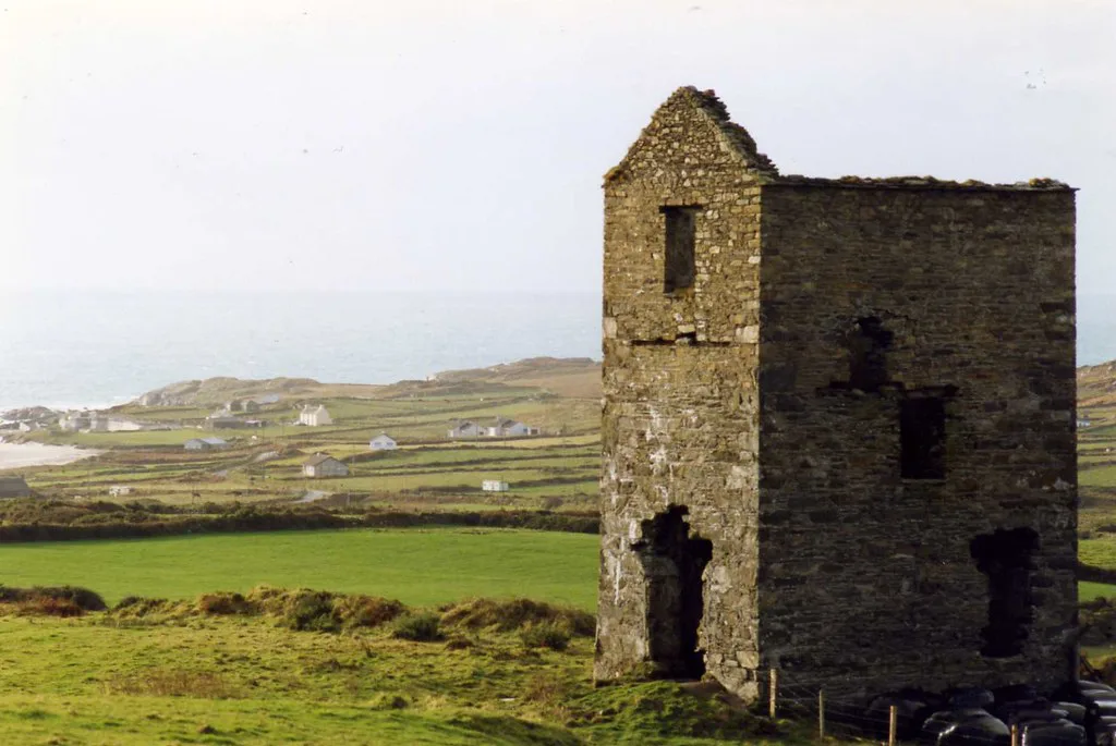 Engine house at the Allihies copper mines, County Cork.