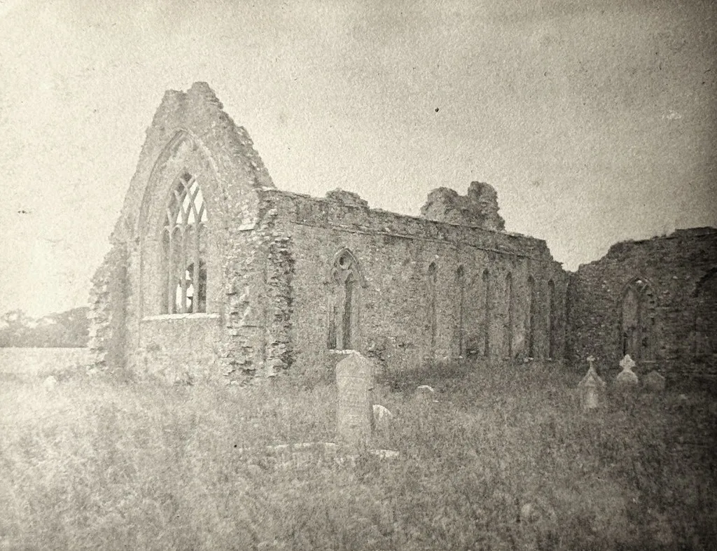 Historic photograph of Athenry Dominican Priory.