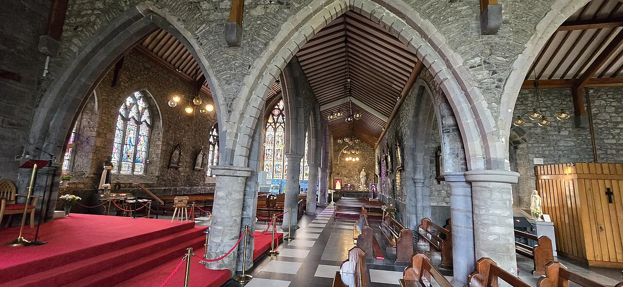 Interior of the Black Abbey, Kilkenny.