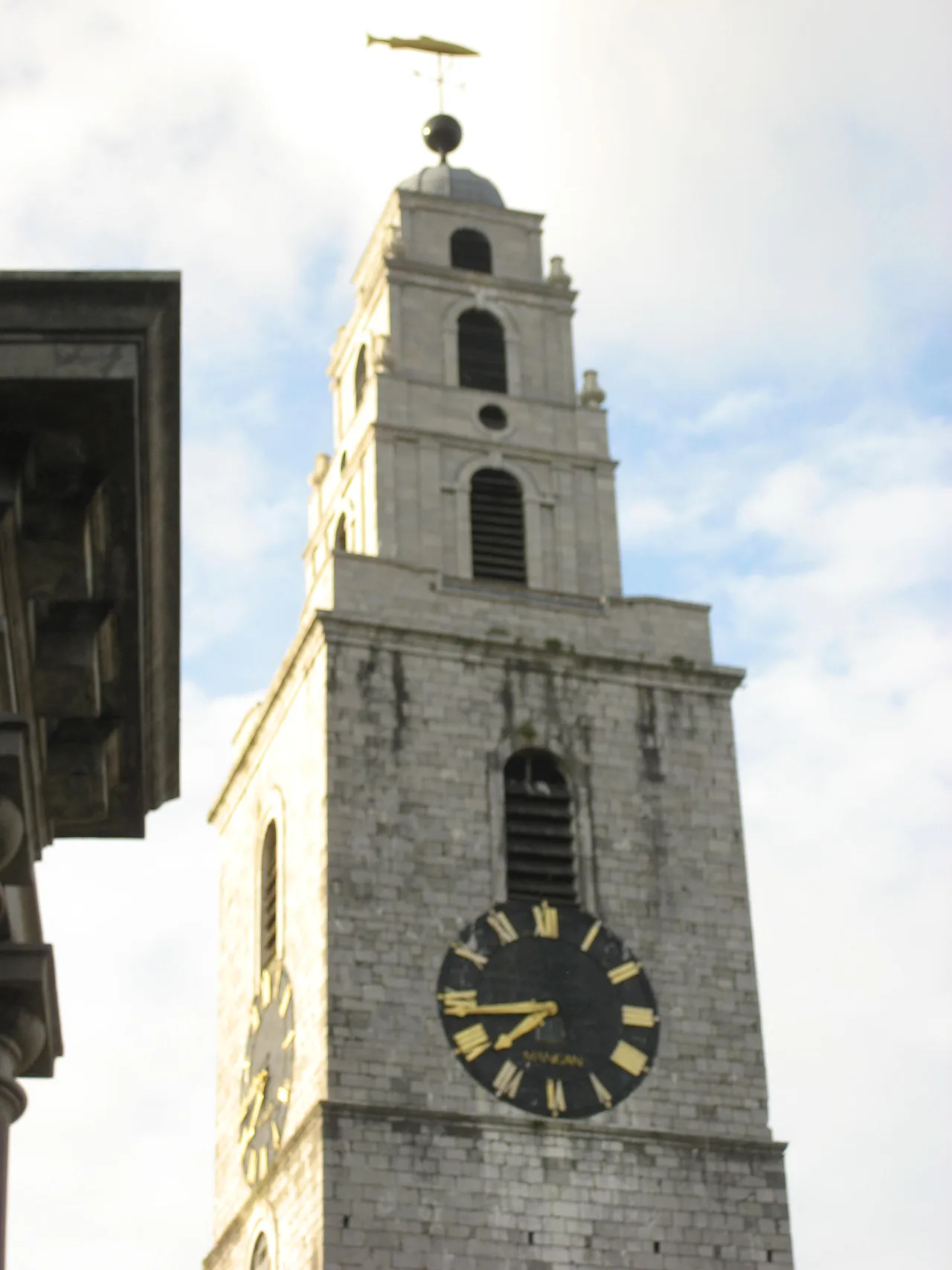 The Shandon bell tower of St Anne's Church, Cork.
