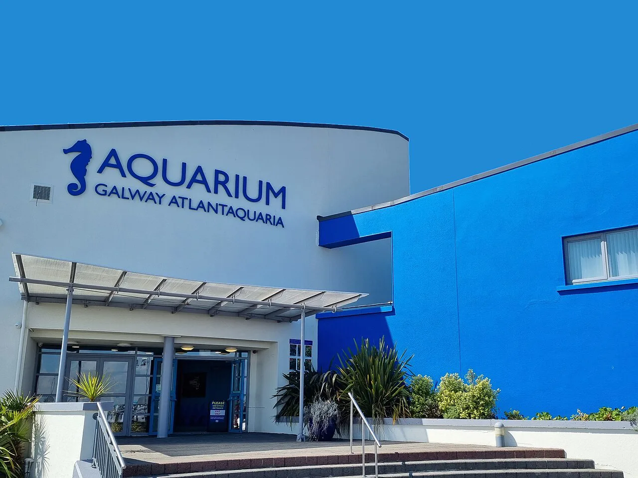 Entrance to Galway Atlantaquaria in Salthill.