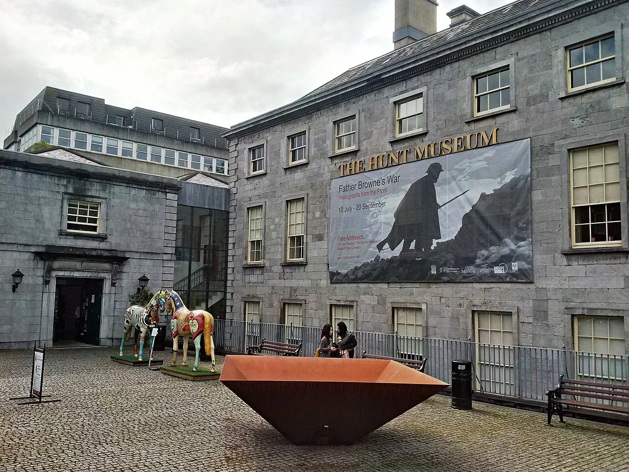 The Hunt Museum exterior, Limerick.