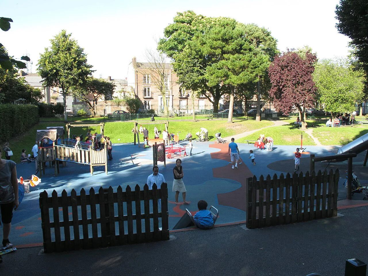 Playground in People’s Park, Limerick.
