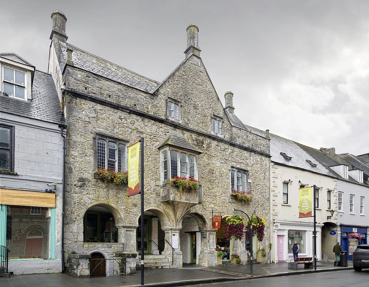 Rothe House on Parliament Street, Kilkenny.