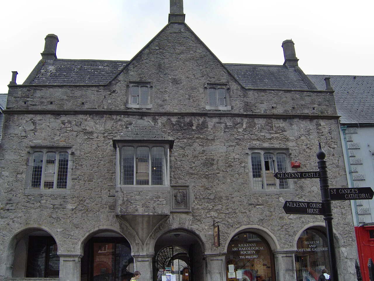 Street façade of Rothe House, Kilkenny.