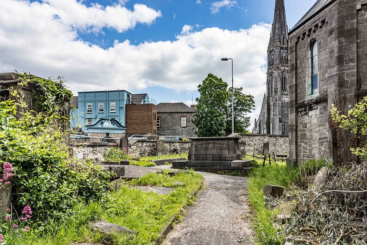 St John's Church graveyard beside John's Square, Limerick.