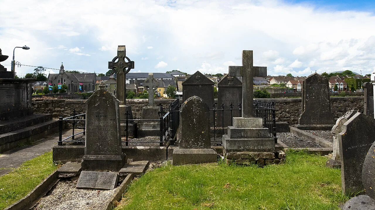 Graveyard at St Munchin’s Church, Limerick.
