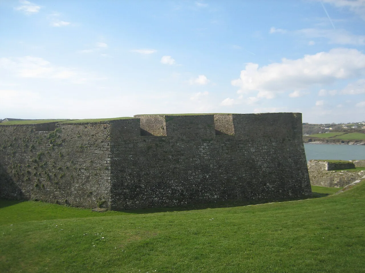 The bastions of Charles Fort, Kinsale.