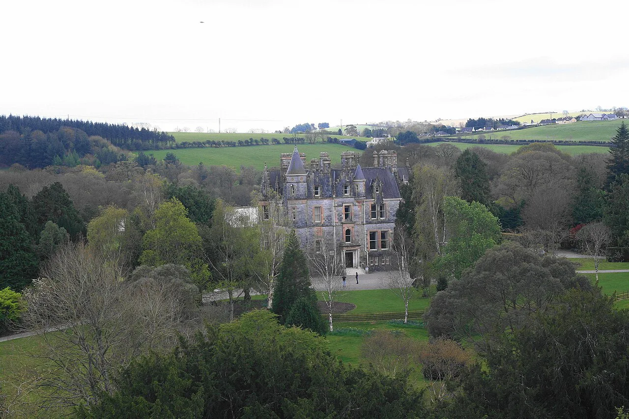 Blarney House and its surrounding estate, County Cork.