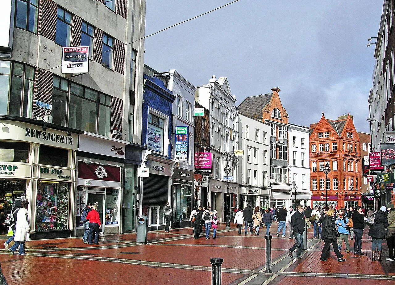 Grafton Street, Dublin.