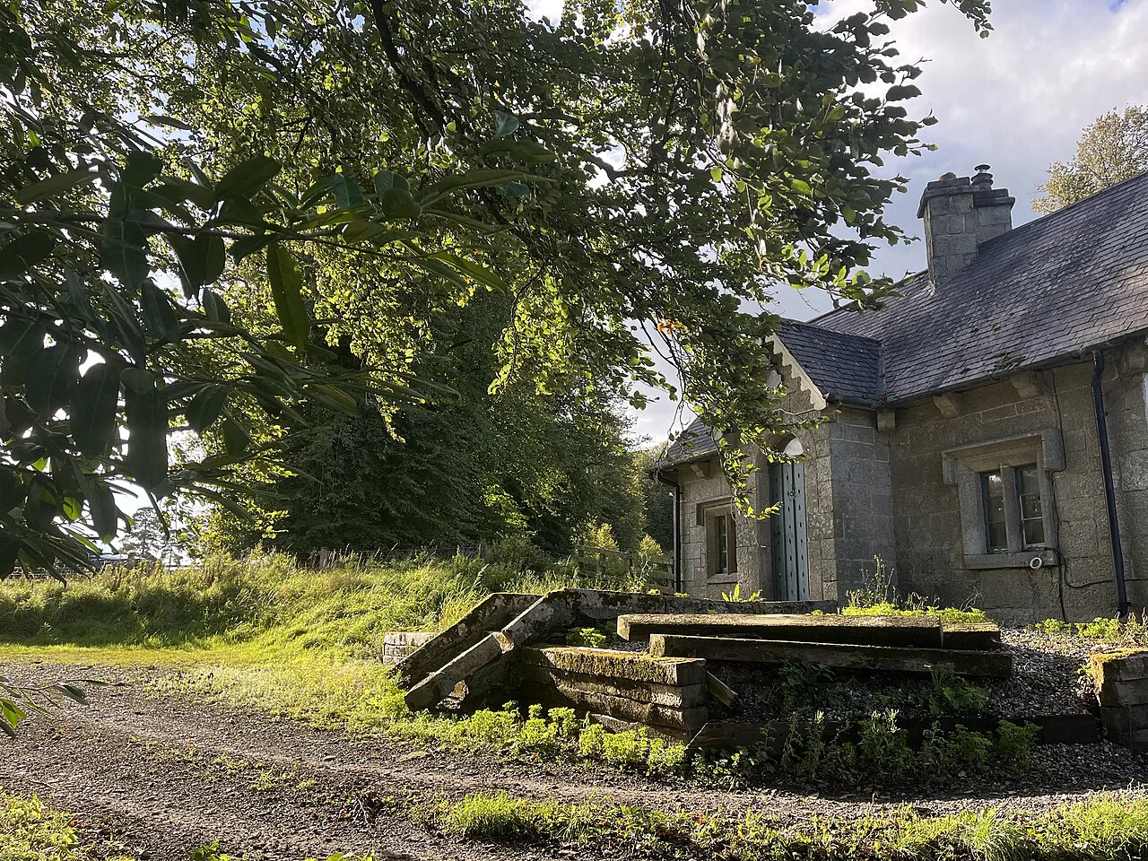 Gate lodge at Borris House, County Carlow.