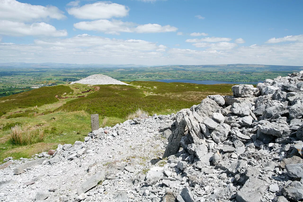 Carrowkeel passage tombs in the Bricklieve Mountains, County Sligo.