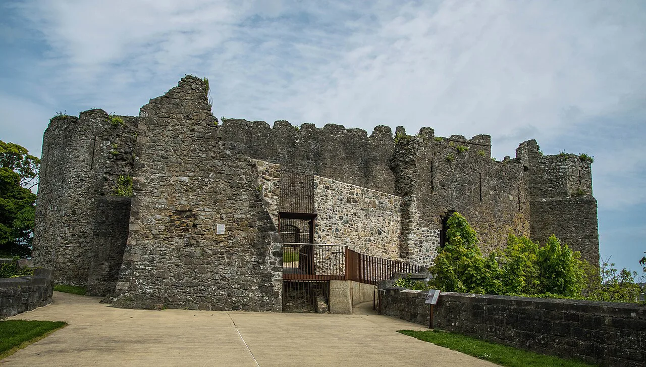 King John's Castle, Carlingford, County Louth.