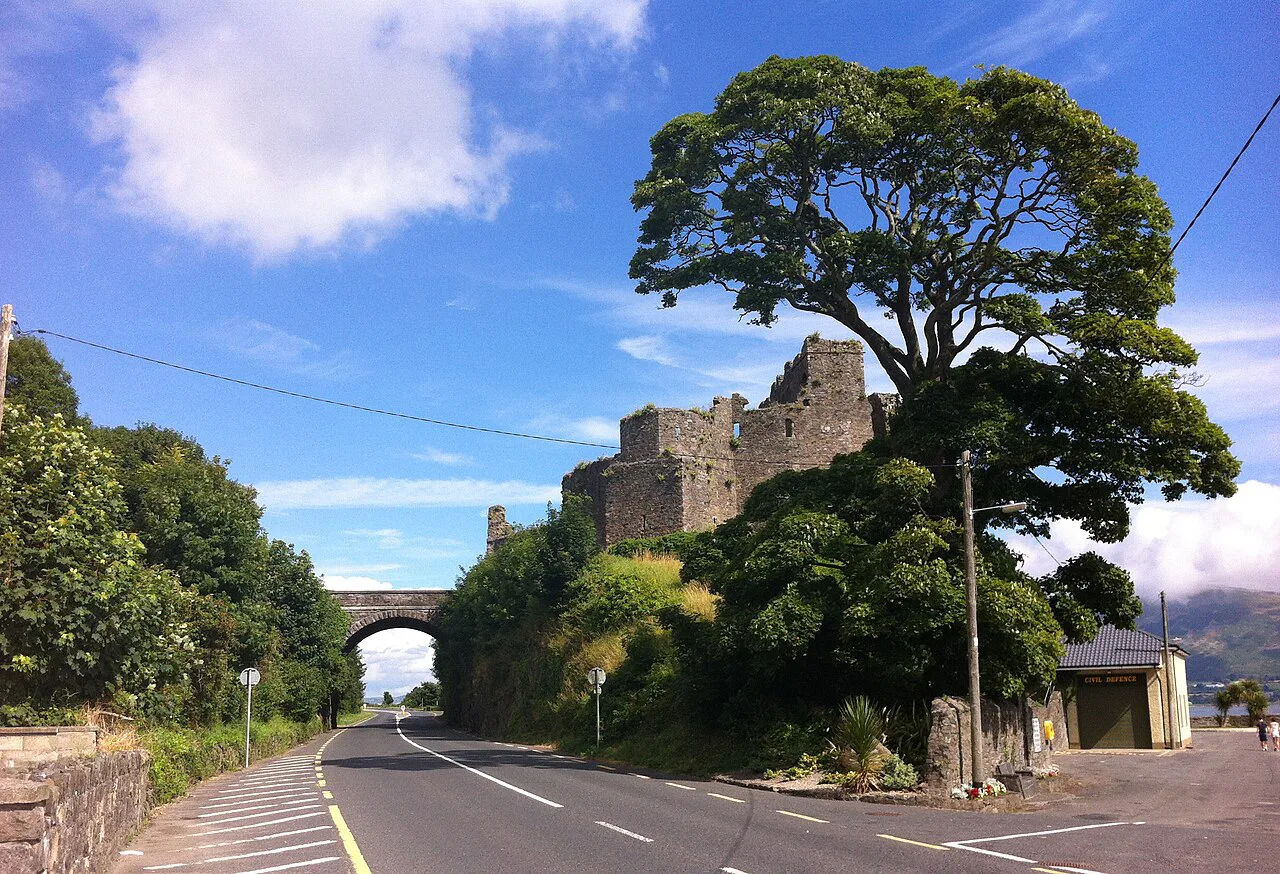 King John's Castle, Carlingford, County Louth.