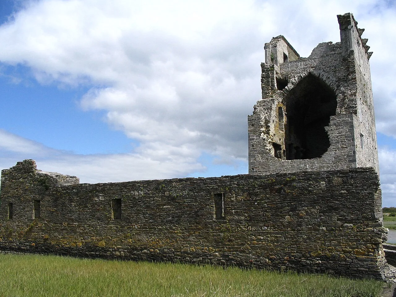 Carrigafoyle Castle, County Kerry.