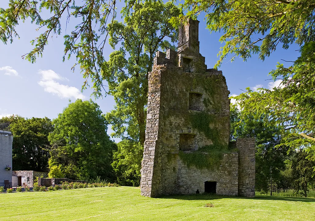 Castlecoote castle ruins, County Roscommon.