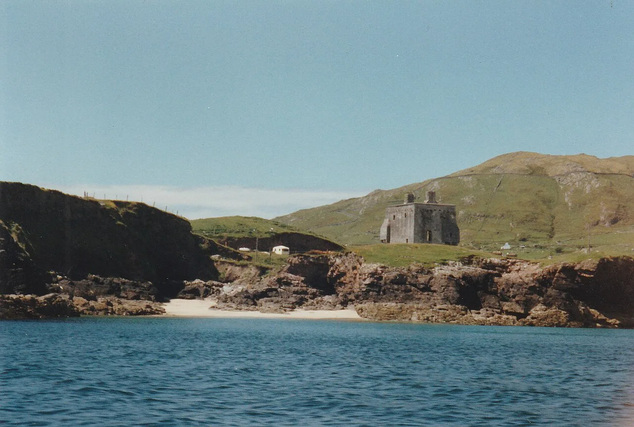 Granuaile's Castle on Clare Island, County Mayo.