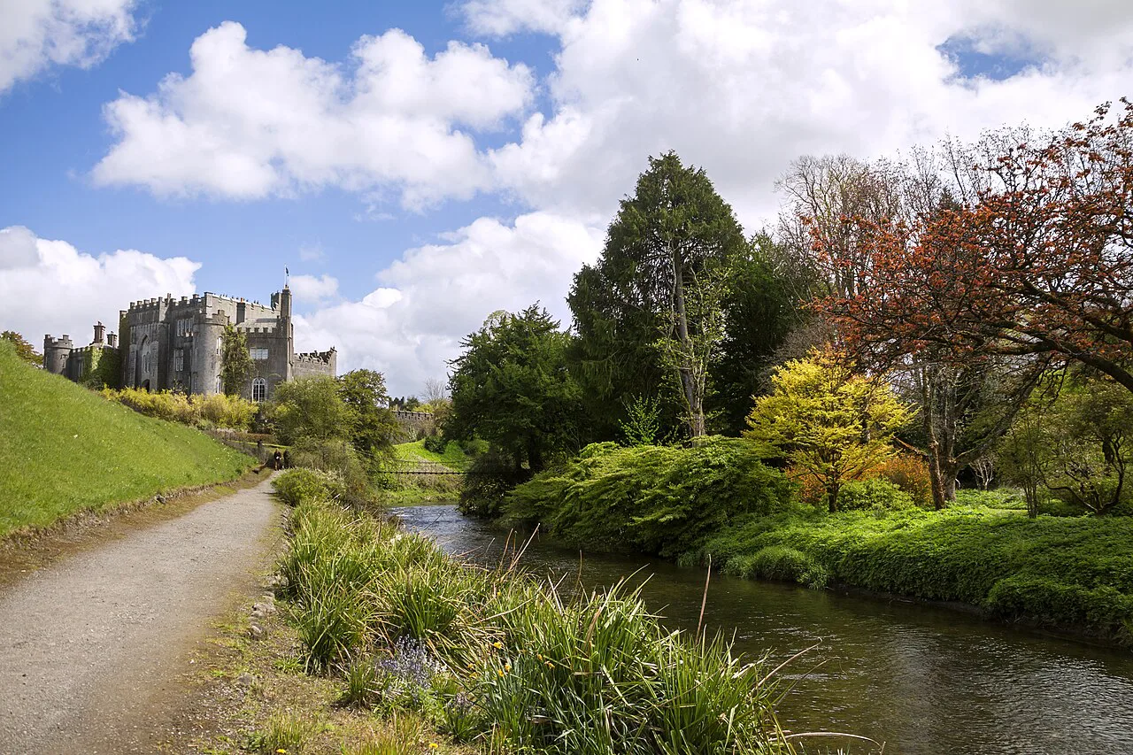 Birr Castle above the Camcor River.