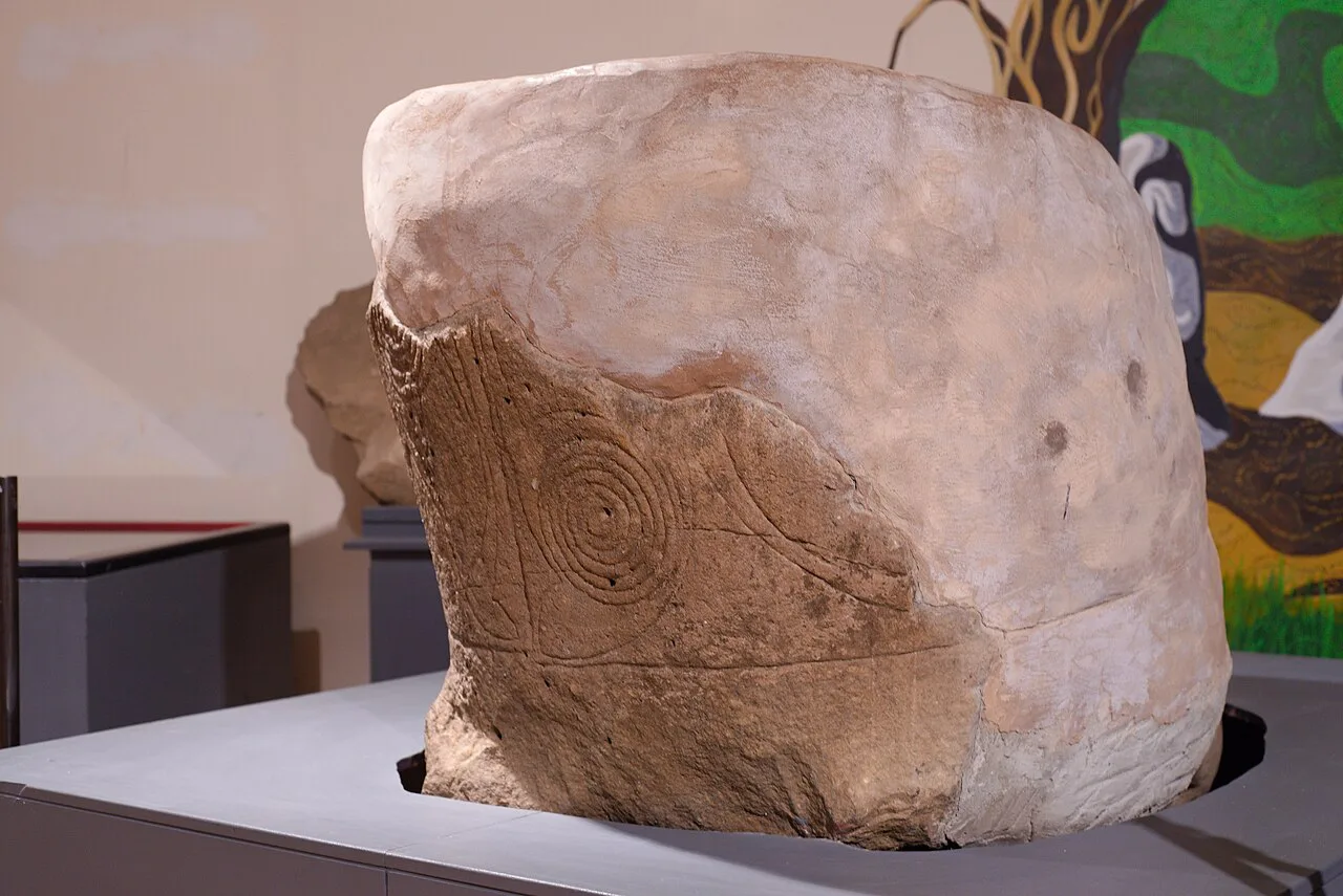 The Killycluggin Stone in Cavan County Museum.