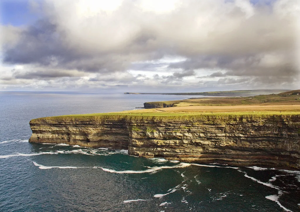 Atlantic coastline near Céide Fields, County Mayo.