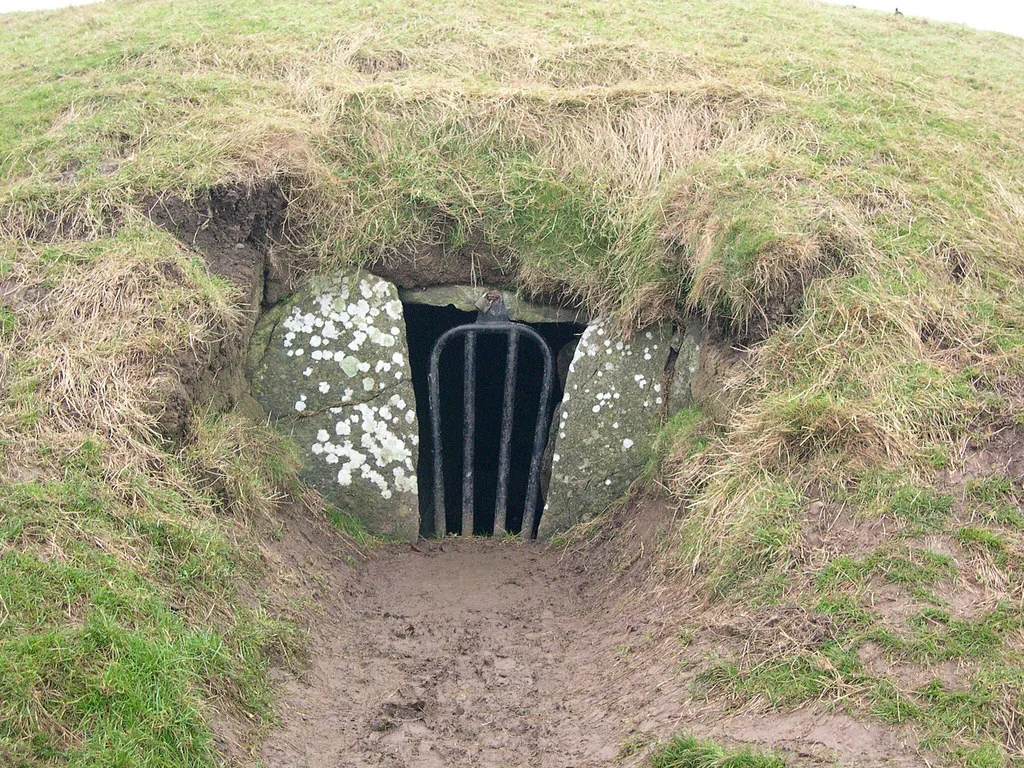 The Mound of the Hostages on the Hill of Tara, County Meath.