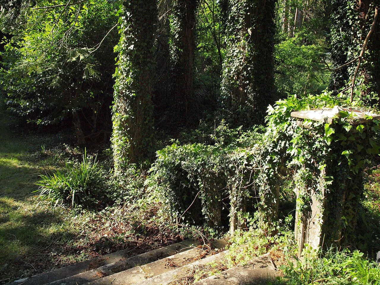 Garden at Charleville Castle, Tullamore.