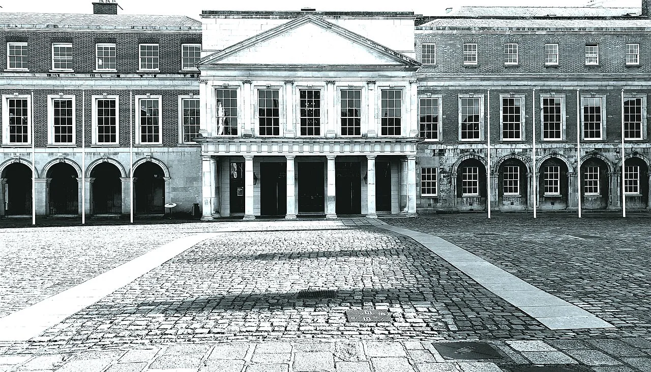 The Upper Yard of Dublin Castle.