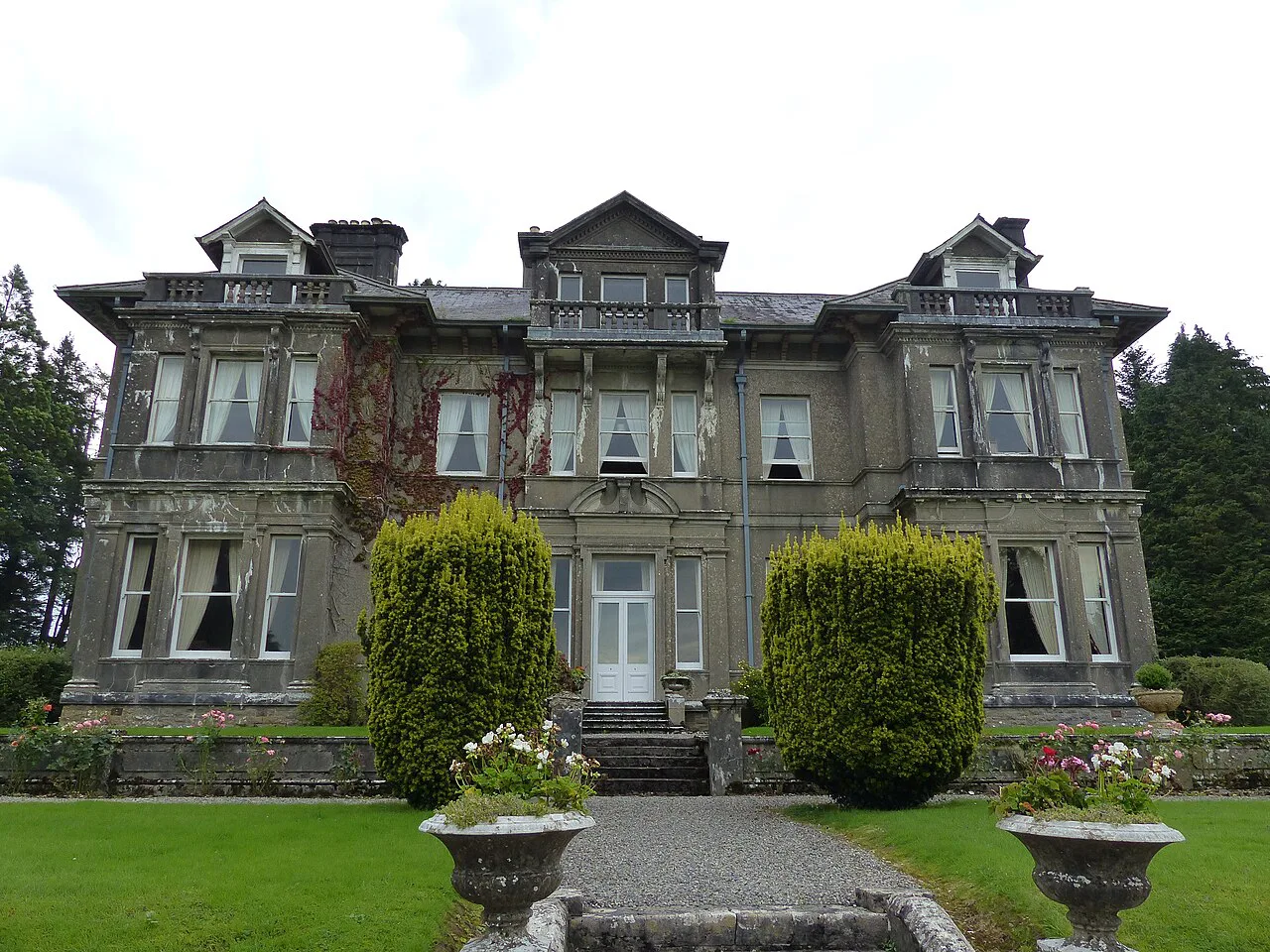 Clonalis House near Castlerea, County Roscommon.