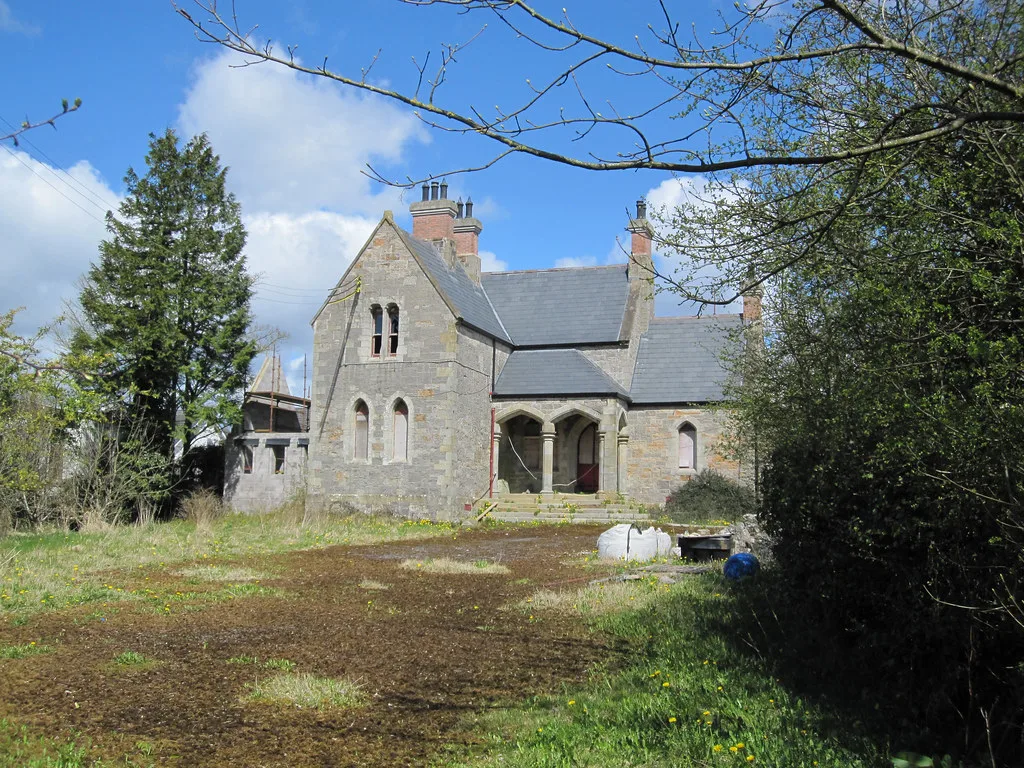 Disused Newtownbutler station near Clones.