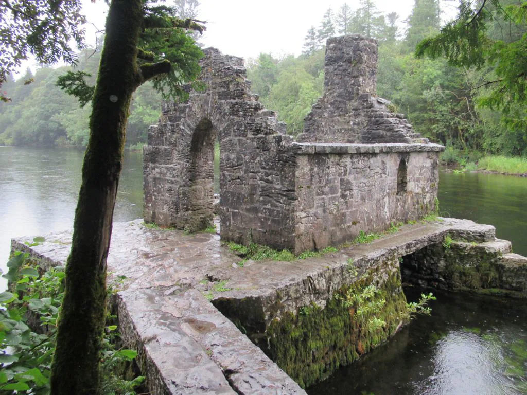 Monks’ Fishing House beside Cong Abbey, County Mayo.