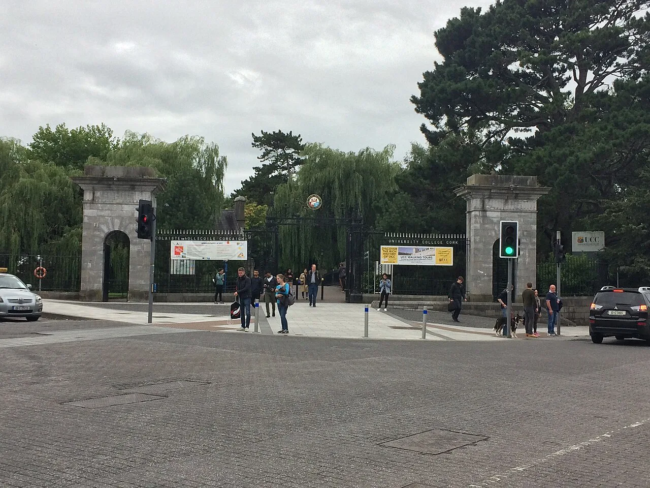 Gates of University College Cork.