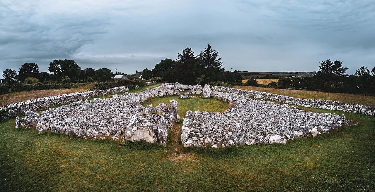 Creevykeel Court Tomb, County Sligo.