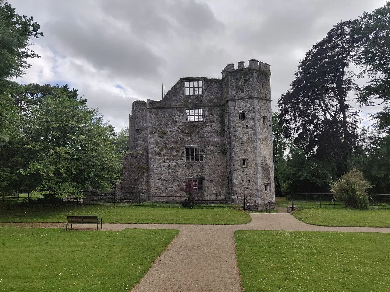 Mallow Castle and its lawns, County Cork.