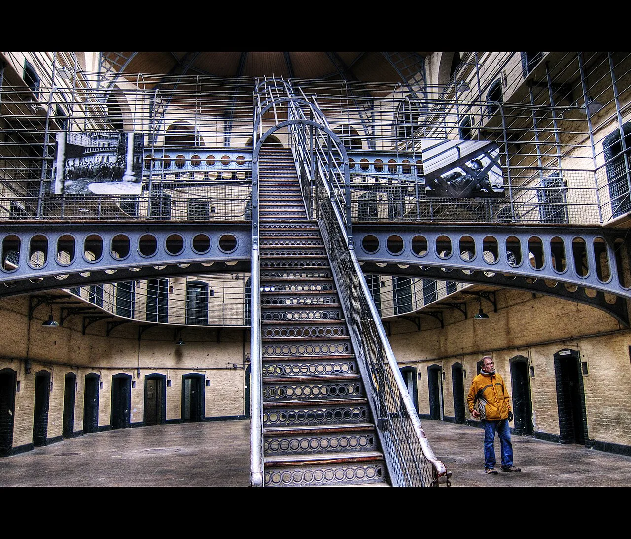 The East Wing of Kilmainham Gaol, Dublin.