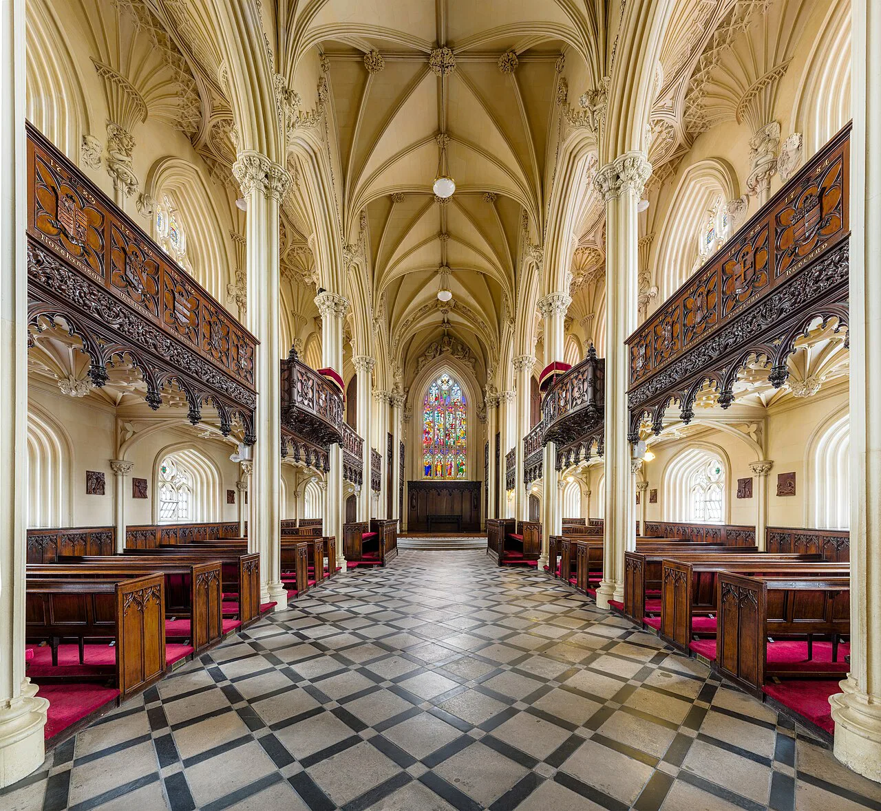 Interior of the Chapel Royal, Dublin Castle.