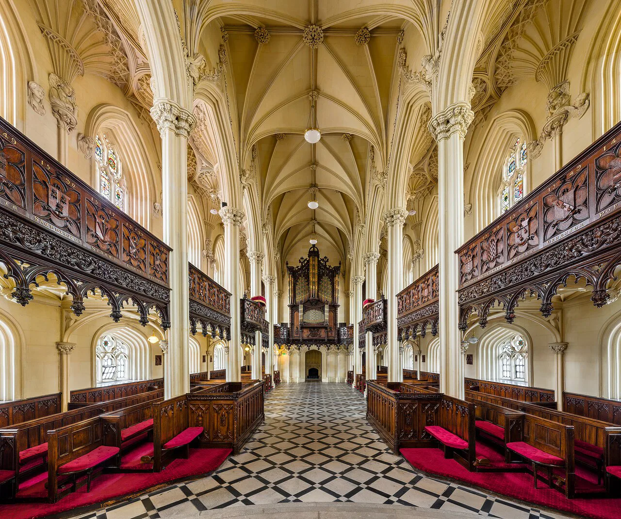 The Chapel Royal at Dublin Castle.