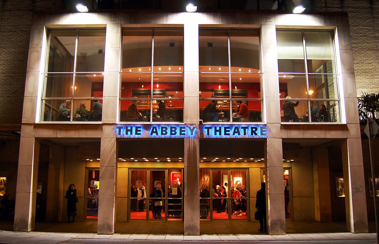 The Abbey Theatre, Dublin.