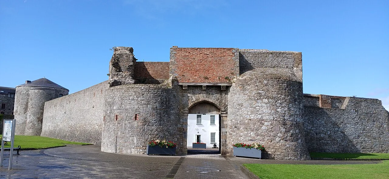 Dungarvan Castle, County Waterford.