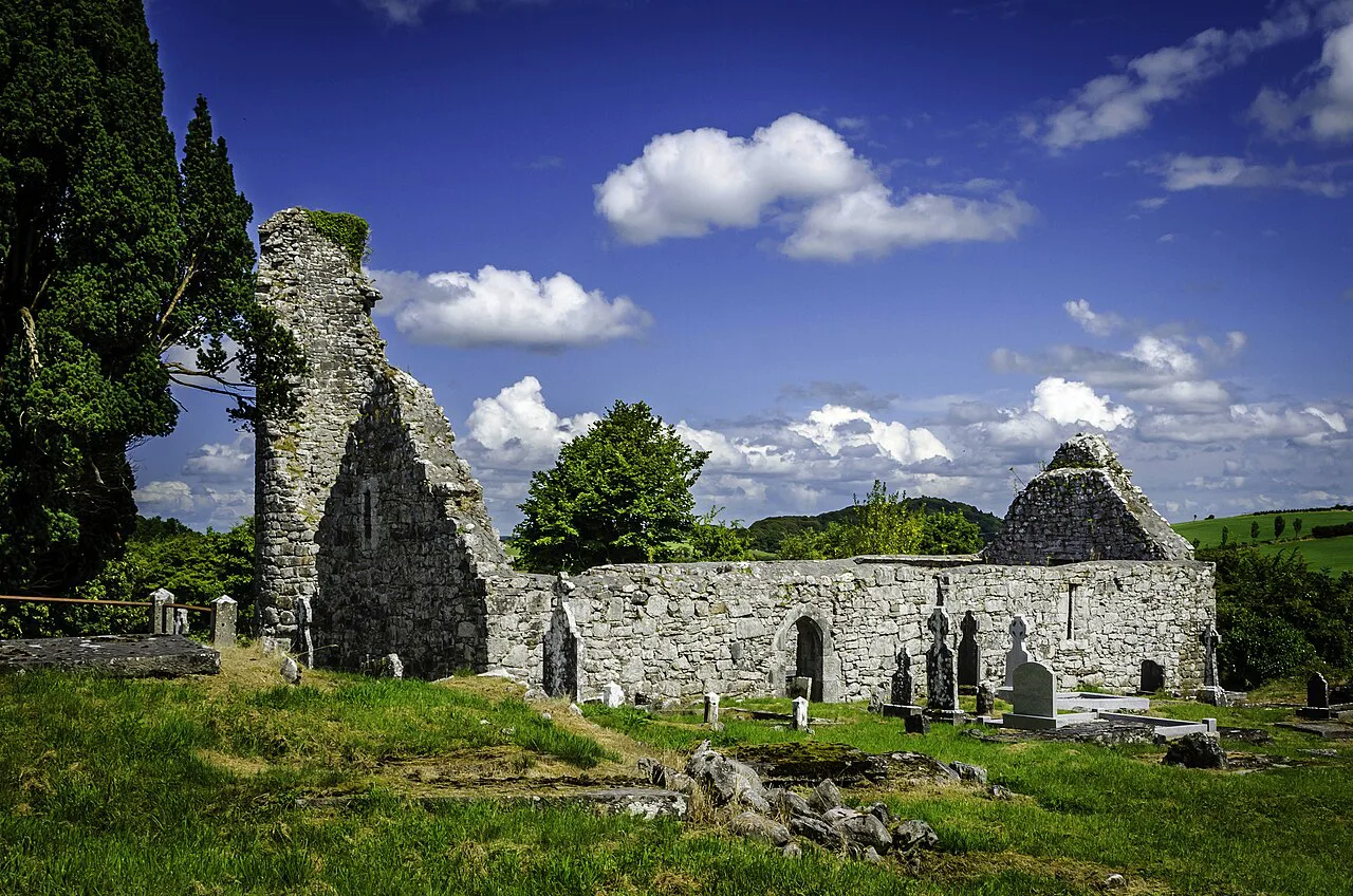 Drumcliff church ruins.