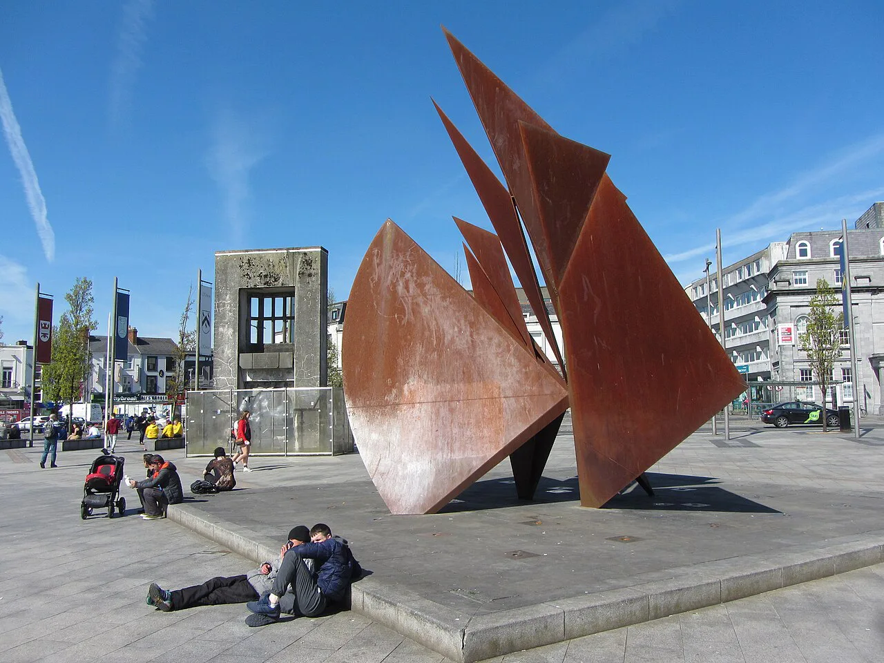 Eyre Square, Galway.
