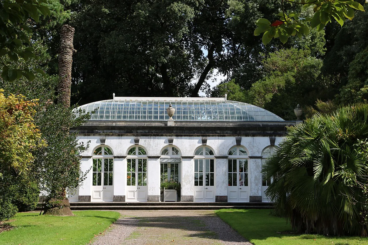 The orangery at Fota House, County Cork.