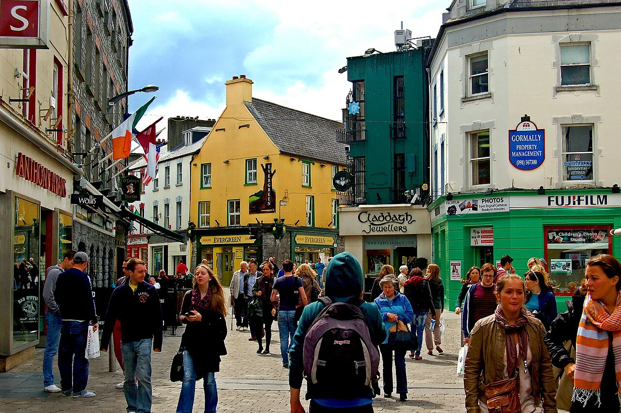 Shop Street, Galway.