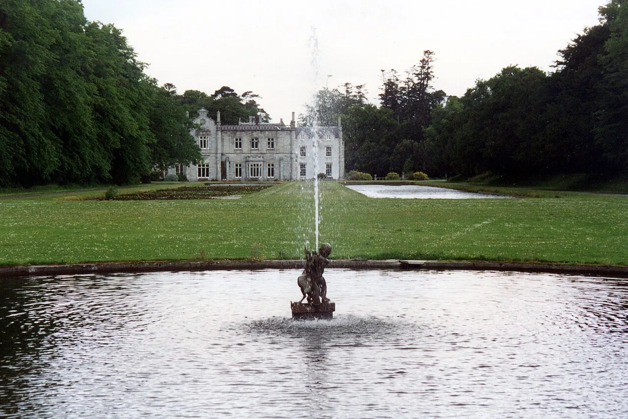Killruddery House and fountain, Bray, County Wicklow.