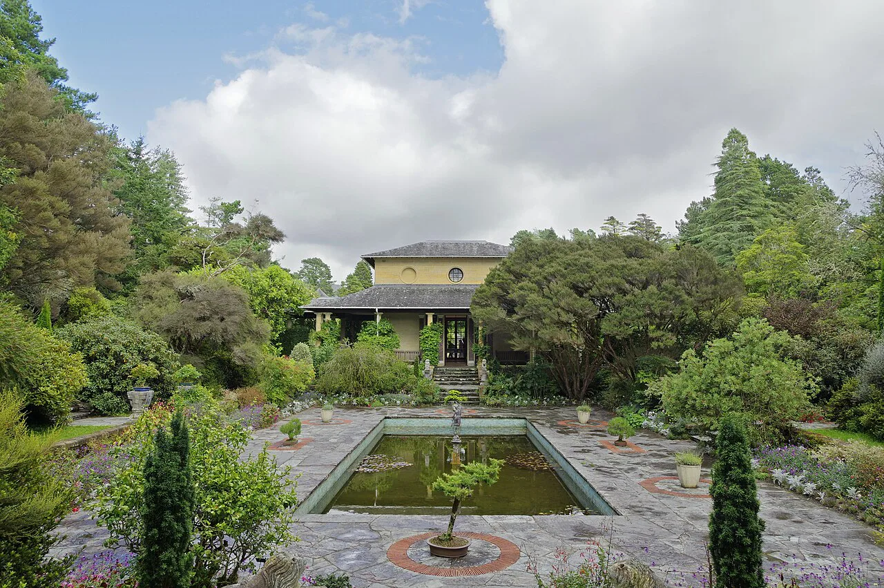 Gardens and casita on Garinish (Ilnacullin), County Cork.