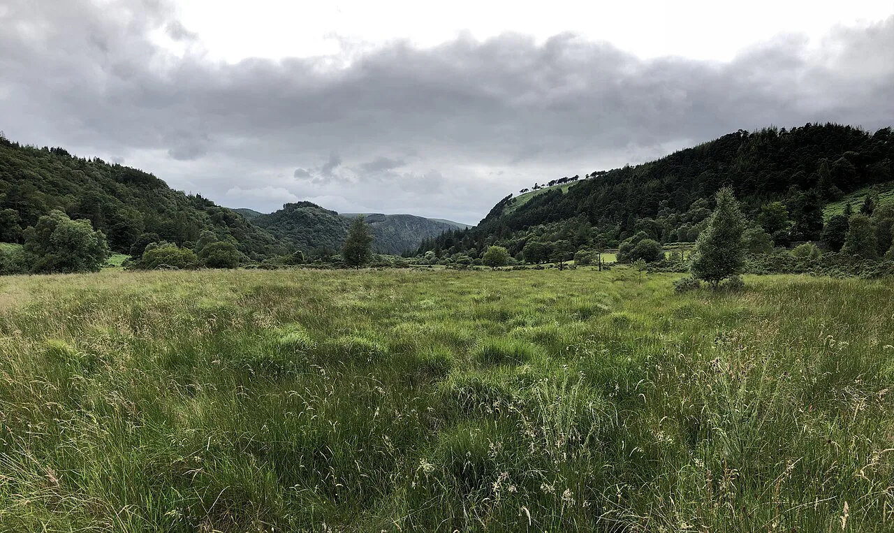 Glendalough valley, Wicklow Mountains National Park.