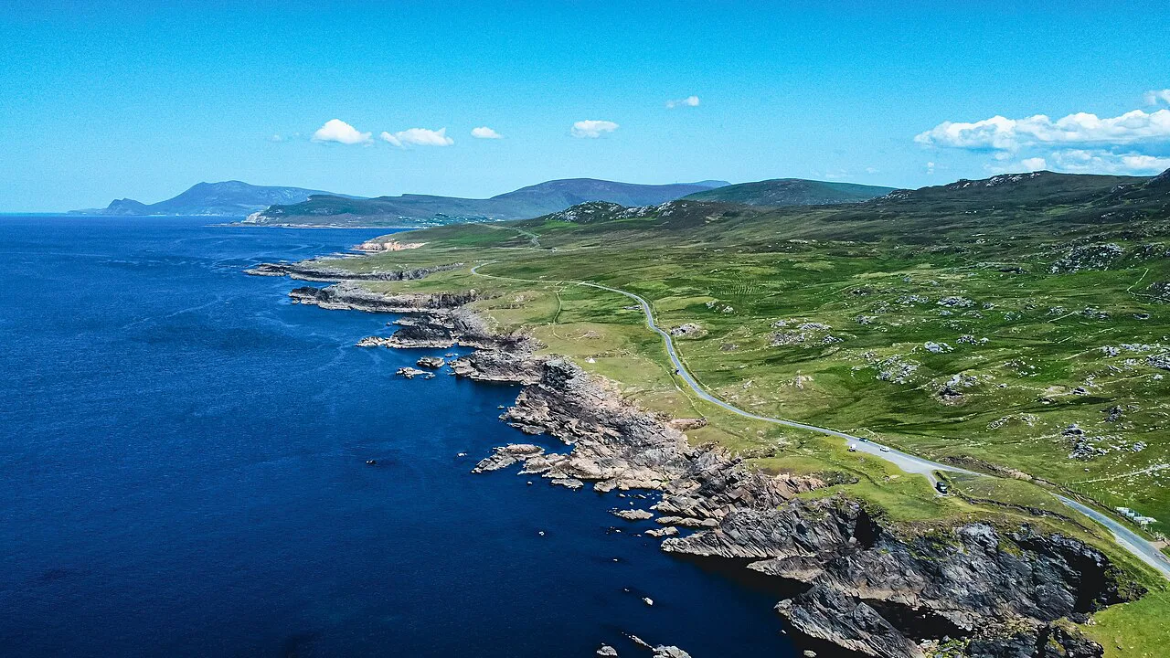 Achill Island coast, County Mayo.