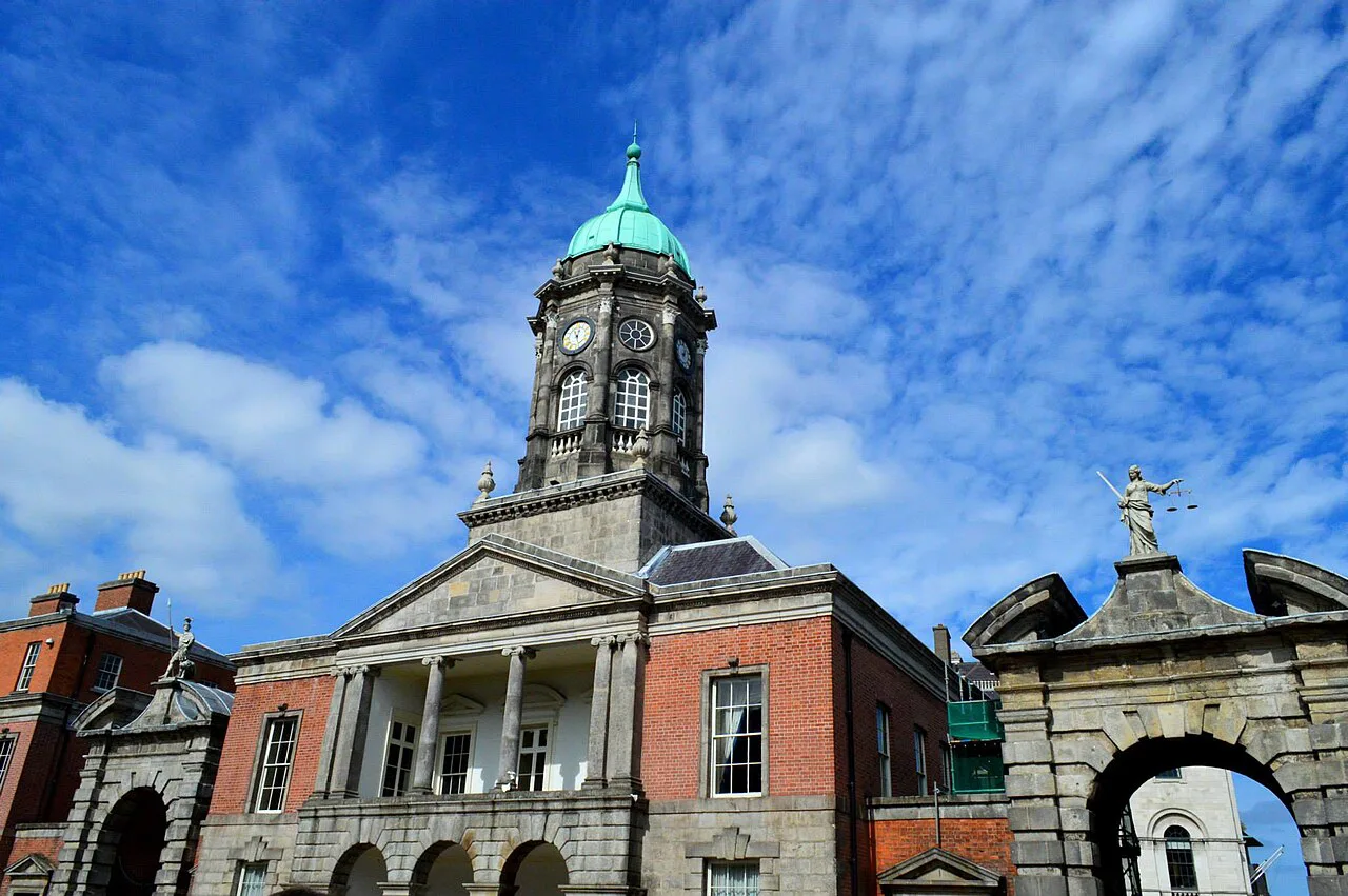 The Bedford Tower at Dublin Castle.